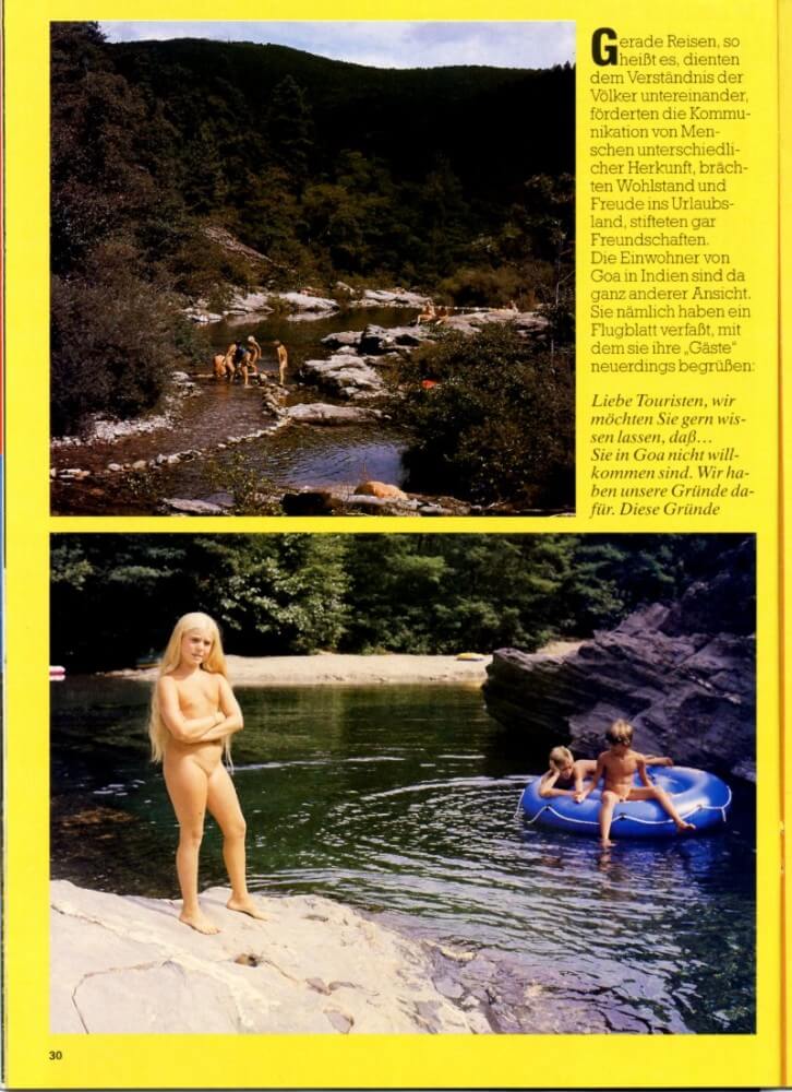 Jung und Frei Nr 34 - The practice of nudism fosters trust and honesty