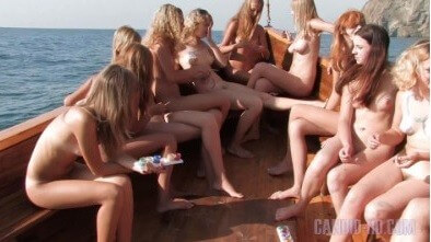 Candid HD: Nudist Boat Cruise Full HD video - Nudism has an ancient history