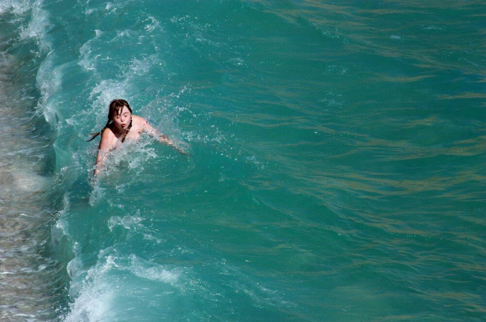 Naturist Cold Water Entry pics - Living together in nature is a hallmark of nudists