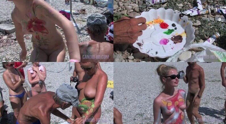 Body Art Festival 2008 Part 1 - Popularizing nudism among the general public