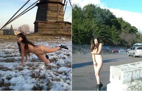 Beautiful Suntan Stretches-Winter Sport pics - Naturism is about peace and tranquility