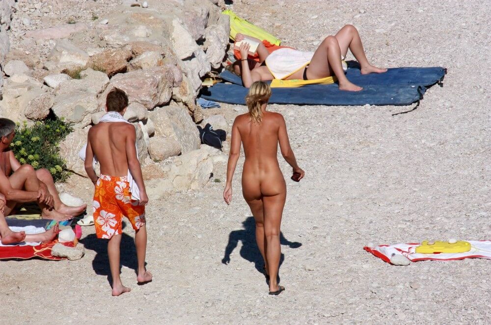 European Beach Entrance pics - Living in harmony with nature is a defining characteristic of the naturist and nudist community