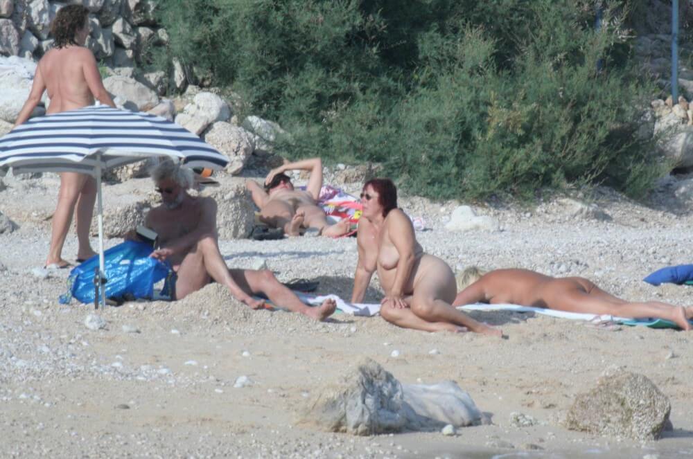 Croatian Baska Beach pics - Naturism is about respecting natural beauty