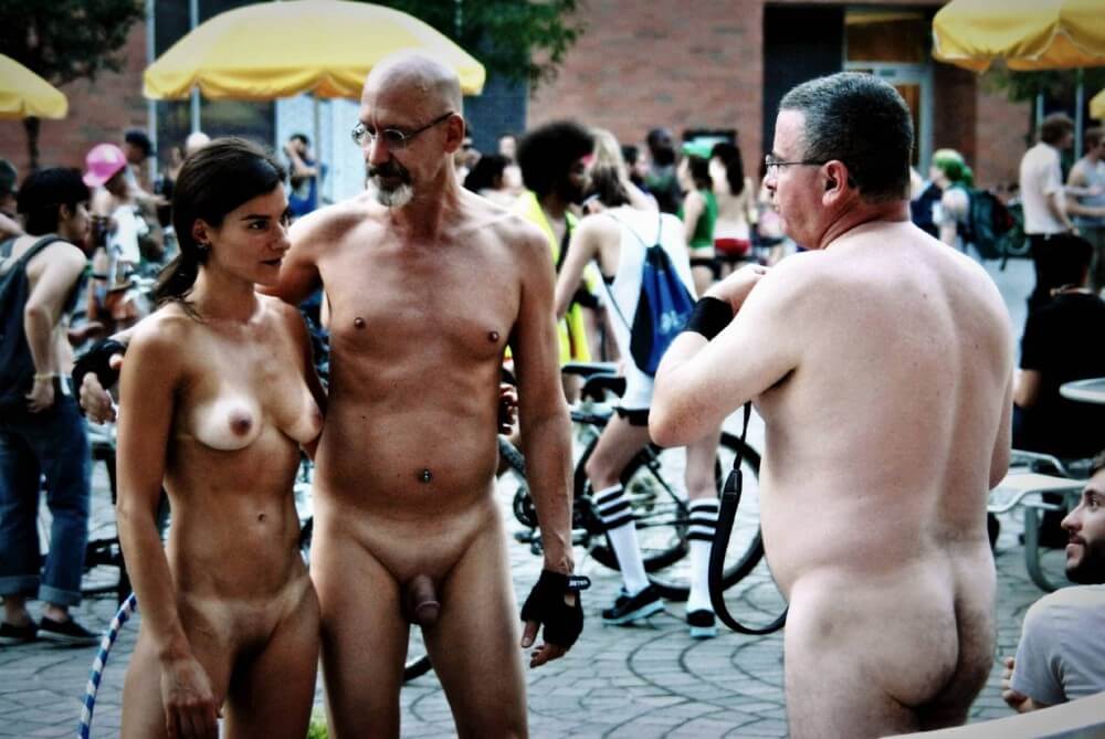 World Naked Bike Ride [WNBR] UK 2011 gallery - Spiritual and physical harmony are essential in nudist culture