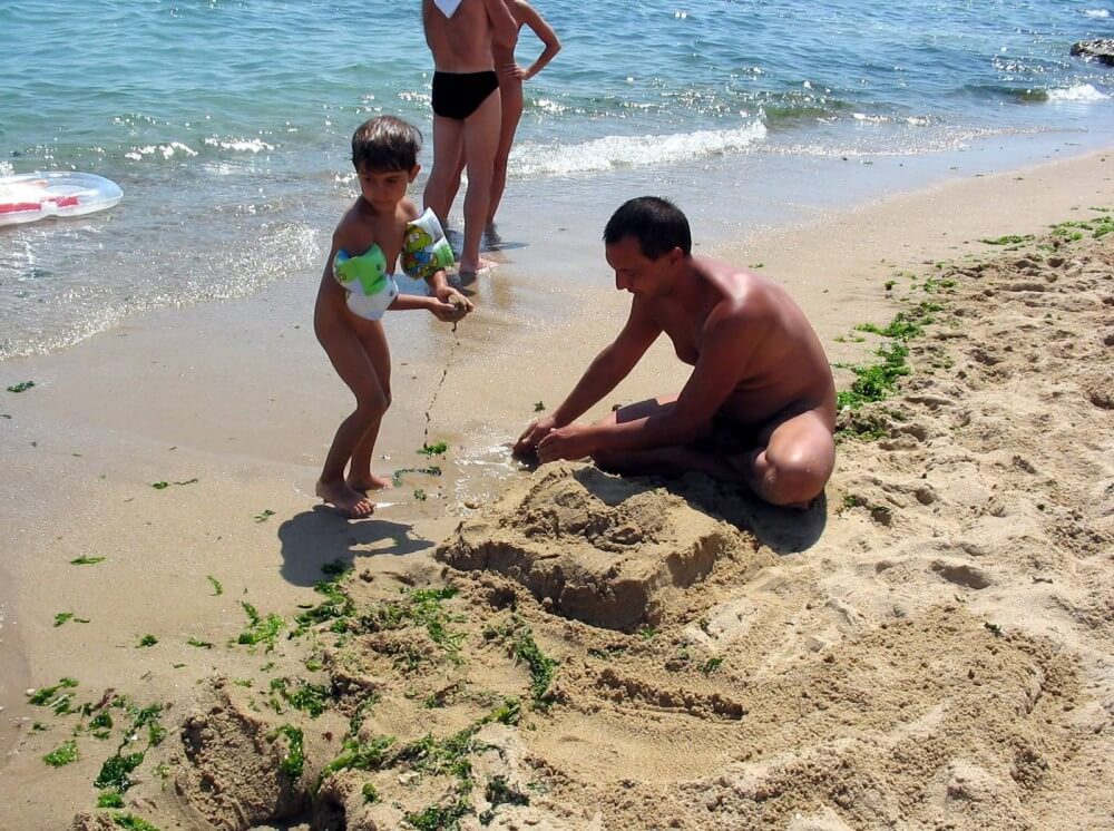 Bulgarian Sandy Paint Over - Engaging in naturism promotes inner harmony and peace of mind