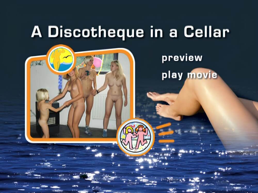 Naturist Freedom: A discotheque in a cellar - Nudism helps overcome complexes and fears