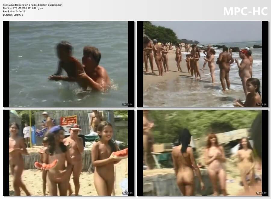 Relaxing on a nudist beach in Bulgaria - Nudism helps us understand the true meaning of freedom