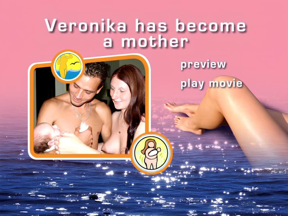 Naturist Freedom: Veronika Has Become a Mother - The entire upper aristocracy practiced nudism