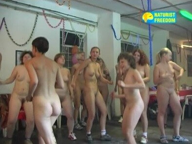 Naturist Freedom: Discotheque in a Cellar - A person without clothes is closer to nature