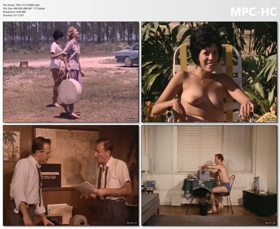Diary of a nudist (1961) film HD - Unrestricted freedom as the core value of nudism