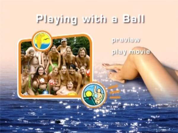 Naturist Freedom: Playing with a ball - Nudism is rooted in human nature