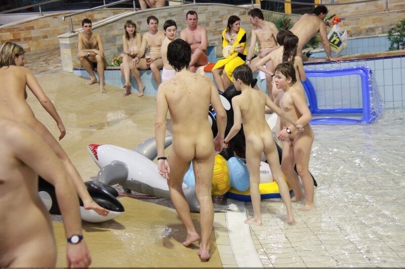 Pool day celebration Big gallery - Nudism and naturism promote inner happiness and harmony