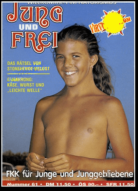 Jung und Frei Nr 61 - Overcoming inhibitions is one of the goals of nudism