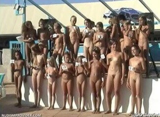 Junior Miss Pageant France video 2 - At the heart of nudism lies the idea of equality and respect for oneself and others