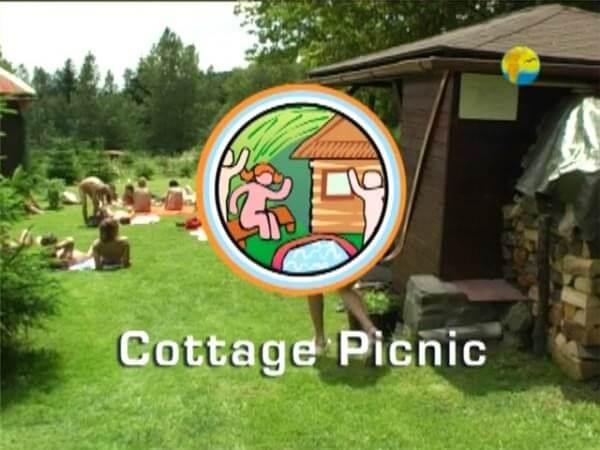 Naturist Freedom: Cottage Picnic DVD - Naturism and nudism as a path to inner freedom, harmony, and acceptance