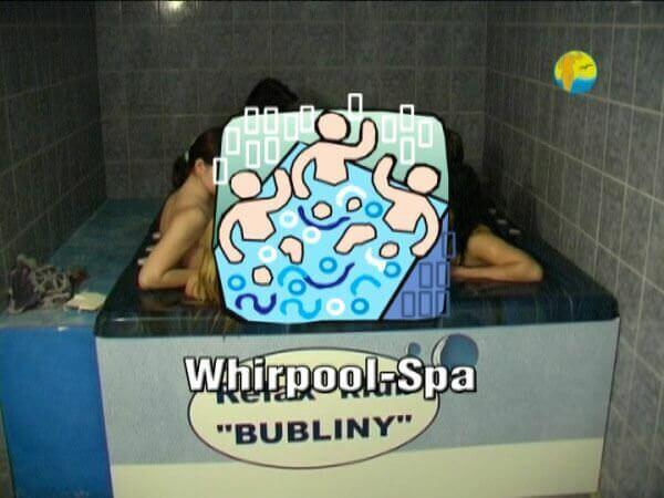 Naturist Freedom: Whirpool Spa - Beautiful family nudism