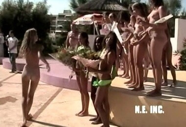 Jr. Miss Pageant 2001 FR - Naturism is about peace and tranquility