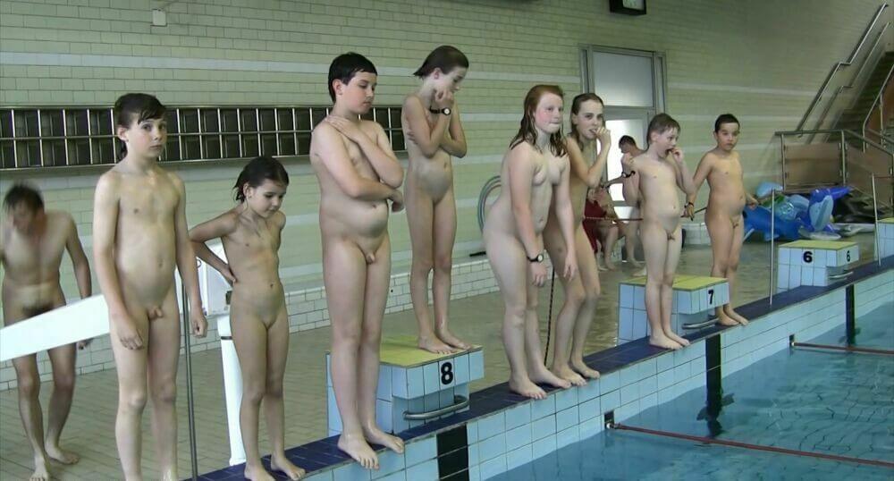 Naturist Pool And Games Full HD upd - Clothing is also a mask for a nudist