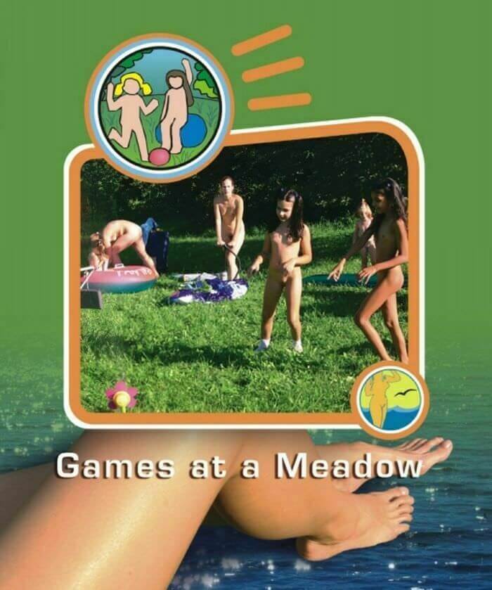 Naturist Freedom: Games at a Meadow - Nudism and naturism are a path to natural harmony and inner wholeness