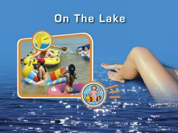 Naturist Freedom: On the lake - It helps people understand that the naked body is not an object to be judged