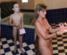 Naturists celebrates birthday photos - Nudism teaches respect for the body and nature