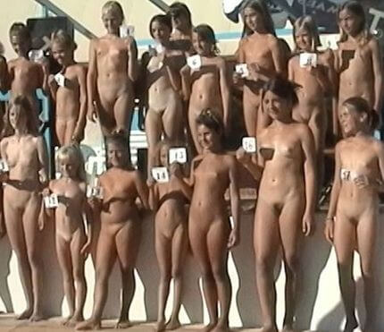 Pageant Family Lines Full HD video - Naturism implies a life free of unnecessary problems